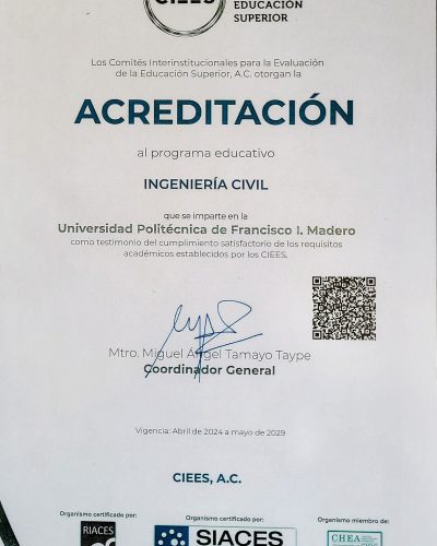 Acreditación CIEES Acreditación CIEES